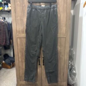 Pact Twill Midweight Pants Men’s Small Gray Organic Cotton